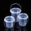 Taza Cubeta de Té de Frutas de Celebridad de Internet Desechable Cubeta de Puré de Taro Sachet Polvo de Hielo Bebida de Té con Leche Cubeta Cristal King Caja de Embalaje de Bolas de Arroz Glutinoso con Hielo