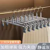 Colgador de Pantalones Retráctil Sumergido en Acero Inoxidable para el Hogar, Clip sin Costuras para Faldas jk, Pantalones, Percha, Clip para Pantalones, Colgador Antideslizante para Pantalones, Clip para Faldas, Colgador de Pantalones