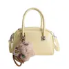 Bolso Boston Retro Casual para Mujer 2026 Nuevo de Moda Otoño e Invierno de Gama Alta Gran Capacidad Bolso de Hombro para Debajo del Brazo