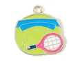 Serie de Venta Caliente Transfronteriza de Tenis Bolsas para Raquetas Accesorios Colgante de Aleación DIY Cadena para Teléfono Llavero Encanto