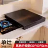 Cubierta para estufa de gas, estante de almacenamiento de cocina, soporte para estufa de gas, soporte para estufa de inducción, estante de almacenamiento multifuncional para encimera