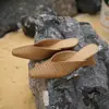 Zapatos de Mujer de Punto Súper Cómodos Estilo Trendy Nuevo 2026 Elegantes Hechos a Mano Estilo Retro Punta Cuadrada Tacón de Cuña Punta Cerrada Mocasines Mujer