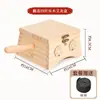 Caixa de Moxabustão, Dispositivo de Moxabustão de Madeira Sólida Sem Fumaça, Caixa de Moxabustão para Medicina Tradicional Chinesa, Caixa de Moxabustão Portátil Doméstica, Caixa de Moxabustão de Mão