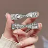 Pinza para el pelo Exquisita y Fresca con Brillantes de Pedrería para Mujer, Pinza para Flequillo Lateral, Accesorio para el Cabello, Pinza de Pato, Estilo Nuevo