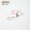 Abrazadera Universal para Puerta de Cristal para Puertas con Resorte de Piso, Abrazaderas Superiores e Inferiores para Puertas de Cristal sin Marco, Abrazadera Superior, Abrazadera Recta, Abrazaderas Superiores e Inferiores para Puertas