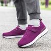 Zapatos para Personas Mayores Otoño e Invierno Algodón Suela Suave Zapatos para Caminar Cálidos Zapatos para Madre Algodón Cómodos Zapatos para Hombre y Papá Zapatos de Algodón para Mediana Edad y Ancianos