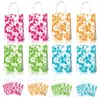 Bd140 Comercio Exterior Flor de Hibisco Madera de Hibisco Fiesta de Loto Dulces Botanas Regalo Bolso de Papel Kraft