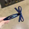 Exquisito y dulce pasador de cristal con pedrería, pinza de cocodrilo, pinza BB, pinza para fleco de frente, pinza lateral, accesorio versátil para el cabello de uso diario