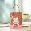 Bolsa de presente infantil para primeiro aniversário, bolsa caixa de presente para celebração de um mês de nascimento de bebê, caixa de doces para lembrancinha de festa de aniversário, bolsa portátil para doces