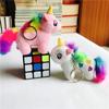 Muñeco de Peluche Nuevo de Unicornio Colgante Lindo Caballo Unicornio Muñeco de Trapo Colgante para Bolsa de Niña Adornos