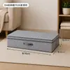 Serie de cajas de almacenamiento para ropa interior y ropa, tela no tejida, cajas organizadoras multitaladro, contenedores de almacenamiento para armario de dormitorio