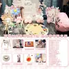 Montaje de Decoración de Cumpleaños de Hello Kitty para Escena de un Año, Tablero Kt para Atmósfera de Fiesta de Primer Cumpleaños del Bebé, y Artículos para la Ceremonia del Primer Cumpleaños