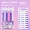 Set Completo de Bolígrafos Azules de Frutas para Diario 99/135/234 Colores Bolígrafos de Colores Morandi para Estudiantes Transfronterizos, Especiales para Tomar Notas y Dibujar
