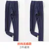 Pantalones cálidos para hombre sin costuras forrados de polar de terciopelo mallas finas de lana ropa interior calzoncillos ropa interior