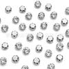 Rhinestones de Garra de Cristal 3D de Tres Puntas de 6 mm 1440 Piezas/Paquete Accesorios DIY para Ropa Vestido Traje de Presentación Tocado Pasador