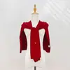 Chal de punto de color liso para mujer, mezcla de seda y lana, capa grande en forma de T para primavera y otoño, para habitaciones con aire acondicionado, chal pequeño gris claro