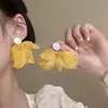 Flores Desabrochando, Brincos de Borla com Miçangas, Luxo Acessível e Brincos de Alta Qualidade, Estilo de Férias de Verão à Beira-Mar, Brincos Super Fada