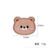 Nueva pegatina de tela con diseño de animalito panda, bordada con cabeza de perro, para decoración de ropa infantil, accesorios de ropa, pegatina bordada de conejo.