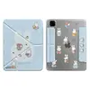Funda Protectora de Dibujos Animados de Conejo Miffy con Lunares y Lazo para iPad Air 7/6, Pro 11/10/9, Linda