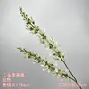 Materiais florais em tons de branco para salões de casamento, móveis para vitrines, adereços de flores de seda para decoração suave, arranjos de flores, marcadores de corredor, buquês artificiais atacado