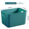Caja de Almacenamiento de Plástico con Tapa Caja para Guardar Ropa Interior Calcetines en el Armario Contenedor para Guardar Bloques de Construcción de Juguete Cesta para Guardar Bocadillos Libros Ilustrados