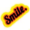 Nova Série de Frases Pequenas Adesivo Macio de PVC Patch Broche Decorativo para Capa de Celular Insígnia Acessórios DIY Decorações