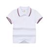 Camiseta Infantil Camiseta Branca Camisa Polo Infantil Meninos e Meninas Uniformes Brancos para Ensino Fundamental e Médio Uniformes de Jardim de Infância