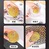 Escova de arame de aço inoxidável artefato de panela não danifica a panela não deixa cair o arame bola de arame cozinha louça lavagem doméstica bola de limpeza de arame de latão