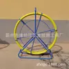 Jalador de Cable de Fibra de Vidrio con Ruedas, Dispositivo de Entrada para Tubería, Herramienta para Jalar e Hilar Cable de Fibra Óptica