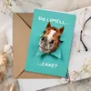 Compra directa transfronteriza de tarjetas de felicitación temáticas de caballos, peculiares y lindas, con agujeros, perfectas para deseos de cumpleaños, regalos creativos, mensajes escritos a mano y tarjetas navideñas