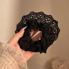 Goma para el Cabello Dulce y Versátil para Niñas, Estilo Coreano, Estilo Perezoso, Tamaño Extra Grande, Adecuada para Cabello Grueso, Banda Elástica de Alta Elasticidad para Peinados de Moño