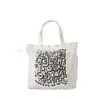 Fabricante de Guangzhou Suministra Bolso de Hombro de Algodón Orgánico Bolsa Publicitaria Cremallera Serigrafía Logo Bolsa de Compras Bolsa de Algodón Reciclado