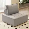 Bloco de Tofu Quarto de Apartamento Pequeno Aluguel Tatami Japonês Solteiro Trendy Lazer Preguiçoso Conjunto de Sofá de Tecido