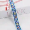 Fita Jacquard Floral de 1,8cm para Têxteis Domésticos, Decorações de Janelas, Decoração de Roupas, Acessórios de Renda DIY Feitos à Mão
