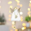 Nuevas decoraciones navideñas, adornos para árbol de Navidad, pequeños adornos colgantes, decoraciones de ángeles navideños