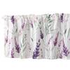 Cortina de Café Popular Transfronteriza de Amazon Estampado Lavanda Ins Style Cortina de Partición para Cocina Baño Cortina de Puerta