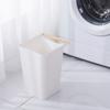 Venta al por mayor de fábrica punto simple portátil cubo de basura exportación Corea creativo hogar cubo de basura una generación de pelo