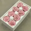 Flor Mágica Flor Eterna Grado AB 4-5 Rosa Caja Entera diy Bolsa de Material Floral Cubierta de Vidrio Día de San Valentín Unicornio