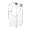Migu Acrílico Transparente à Prova de Poeira Caixa de Armazenamento Bolsa para Sapatos Roupa Armário de Vinho Prateleira de Exibição Artesanato Feito à Mão Caixa de Proteção