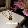 Método antiguo filigrana taladro de punta hielo roto calabaza de hielo Fulu gema collar estilo chino nuevo calabaza cepillada colgante estilo nacional