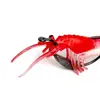 Fábrica de Artículos de Pesca Camarón Suave Camarón Segmentado Gancho con Cabeza de Plomo Camarón Luminoso con Plomada Gancho Curvo Camarón de Múltiples Secciones Señuelo Suave