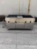 Carrito de Puesto Comercial de Teppanyaki Tofu Apestoso Salchicha a la Parrilla Brochetas Fritas Multifuncional Comercial Móvil Mercado Nocturno Comida Cocinada Brochetas Fritas Brocheta Fragancia
