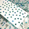 Pedrería para Uñas Azul-Verde Iridiscente Pedrería Irregular Decoración de Pedrería para Uñas Pedrería Ciudad Esmeralda Pedrería Plana Iridiscente Joyería al por Mayor