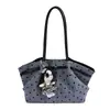 Bolso Casual de Gran Capacidad con Lunares para Mujer 2026 Nuevo Estilo Moda para Viajes Diarios Bolso de Hombro Único Bolso Tote de Alta Gama Bolso Cubo