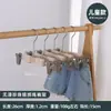 Perchas de Madera para Tiendas de Ropa, Percheros de Madera, Perchas de Madera Maciza Color Madera Natural para Niños, Perchas para Pantalones, Tendederos, Engrosados