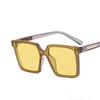 Gafas de Sol de Moda con Montura Grande, Protección Solar, Protección UV, Gafas para Conducir, Estilo Coreano, Gafas de Sol Estilo Calle de Celebridades de Internet