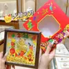 Marco de Fotos Dorado Más Vendido Adorno Feng Shui para Riqueza y Prosperidad, Dios de la Riqueza Pieza de Exhibición de Oro Puro, Regalo para Familia y Amigos