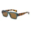 Gafas de Sol Estilo Nuevo, Lujo Ligero y de Moda con Montura Cuadrada, Unisex, Gafas de Sol para Exportación