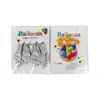 Set de Globos de Cartulina de 12 Pulgadas Transfronterizo 6 Piezas Globos de Látex Coloridos Simples de Alta Gama Suministros para Decoración de Fiestas