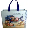 Bolsa de Almacenamiento de Ropa Estampada Versión Horizontal Bolsa No Tejida Portátil Viaje Bolsa de Embalaje de Ropa Venta al por Mayor Gran Capacidad